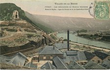 ARDENNES  FUMAY les ardoisieres du Moulin sainte anne