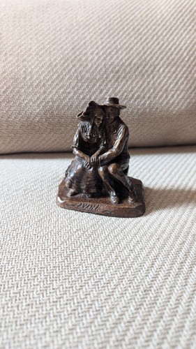Statuette bidal couple lorrain - bidal,