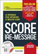 Score IAE-Message - 2020 -