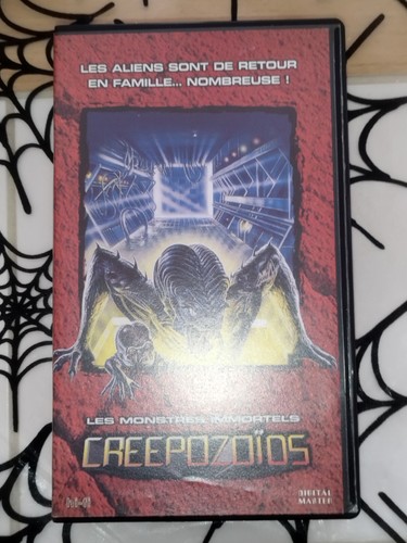 Vhs creepozoids linnea quigley - vhs,