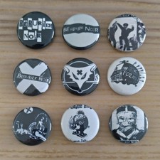 Lot de 9 badges Bérurier Noir