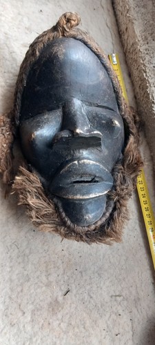 Ancien masque africain dan - masque,