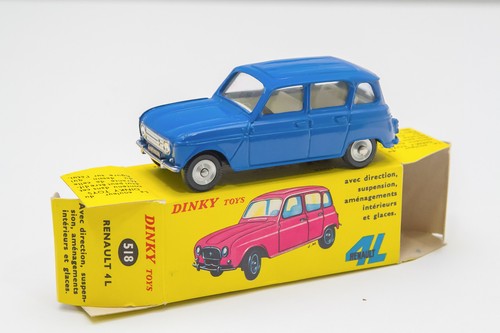 Dinky toys renault - 4l, 518