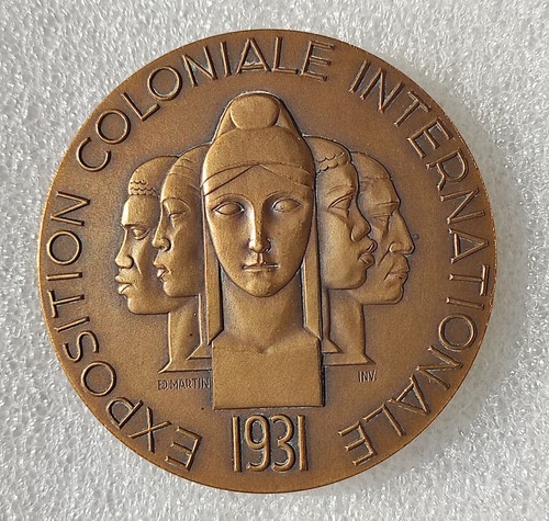 Medaille exposition coloniale - medaille,