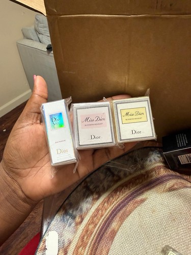 Dior miniature perfume set - dior,