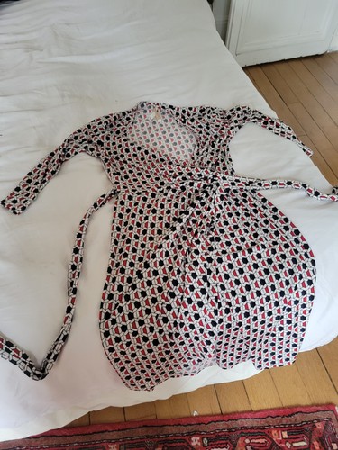 Robe portefeuille motif - portefeuille, à