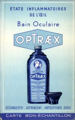 Postcard advertisement