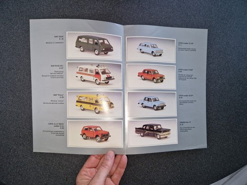Rare catalogue voiture urss - catalogue,