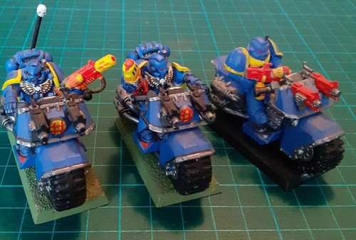 Wh40k escouade motos motards - escouade,