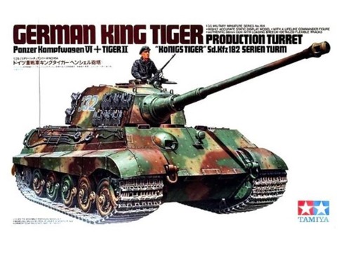 Tamiya king tiger tourelle - king,