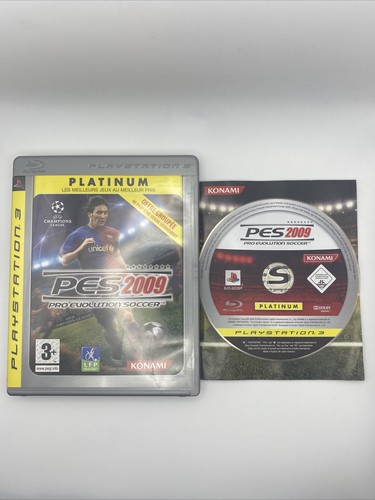 Jeu ps3 pes 2009 complet - pes, avec