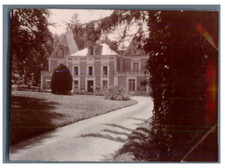 France, Une villa dans la campagne  Vintage citrate print Tirage citrate  8x