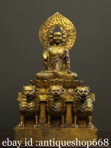 Vieux tibet bronze - bronze, or