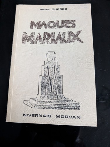 Livre maquis mario resistance - maquis,