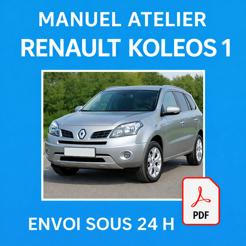 Manuel atelier renault - manuel, koleos