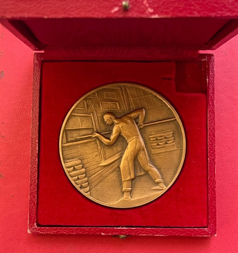 Médaille bronze avec - médaille, en