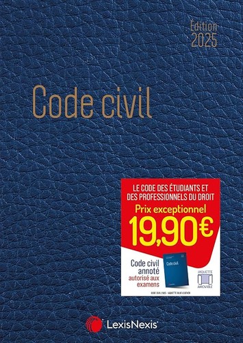 Code civil 2025 jaquette - civil,