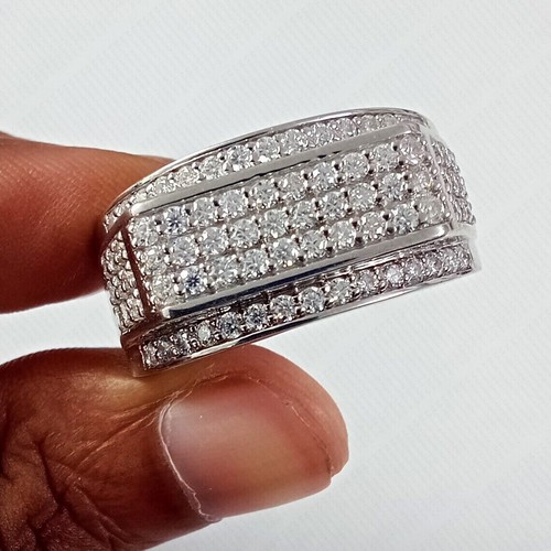 Bague platine pour - pour, hommes