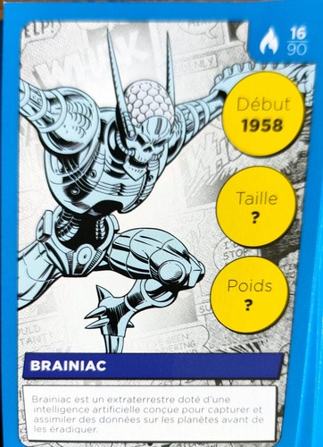 Carte auchan comics 16 - auchan,