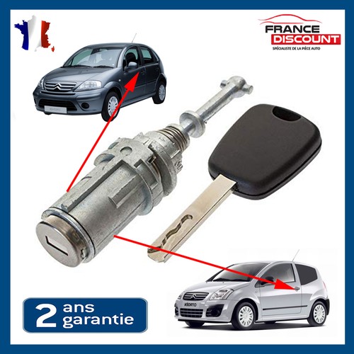 Barillet porte avant gauche - avant,
