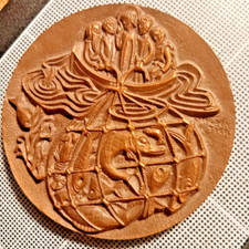 Belle médaille en bronze par Charpentier Religion Catholicisme Pécheur d'hommes