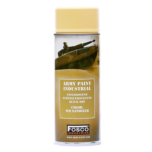 Bombe peinture jaune sable - jaune,