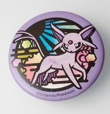Espeon Pokemon Kirie Can Badge Japanese Paper Nintendo From Japan F/S