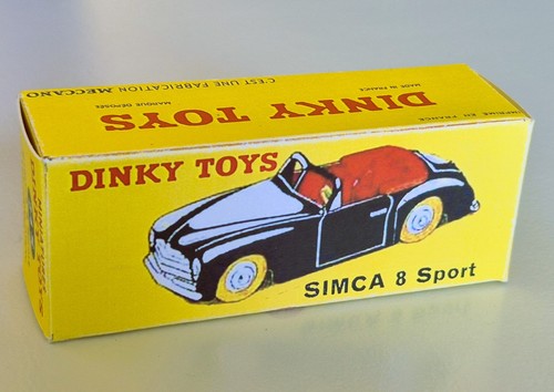 Boite vide repro - vide, dinky
