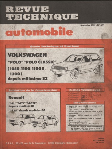 Revue technique automobile rta - automobile,