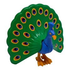 sympa paon   Playmobil (  animaux , zoo  , ferme  ) 1361