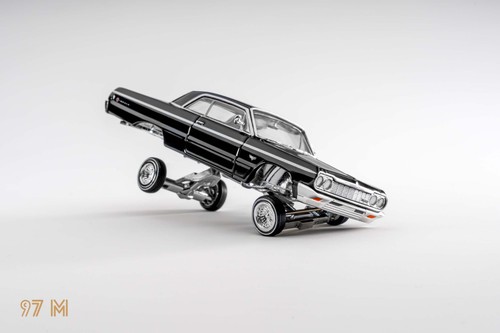 97m impala 1964 black - 1:64, low