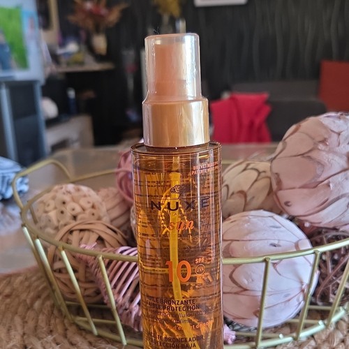 Nuxe sun huile bronzante fps - huile,