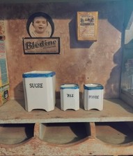 RARE ANCIENNE SERIE DE POTS À