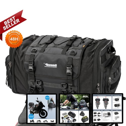 Baigio sacoche moto - baigio, 40-60l