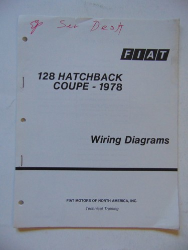 Factory fiat 128 - 128, coupe