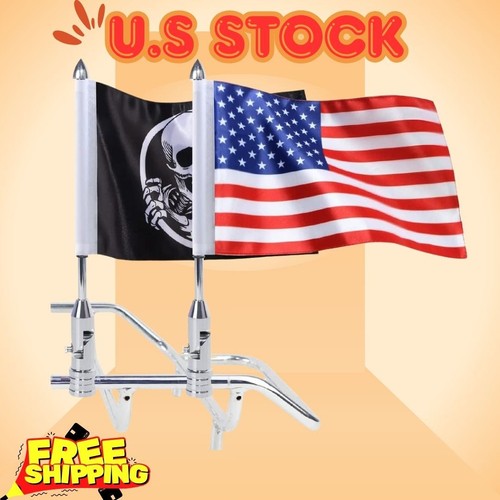 New motorcycle flagpole - 2x,