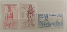 Série 3 Timbres Inde