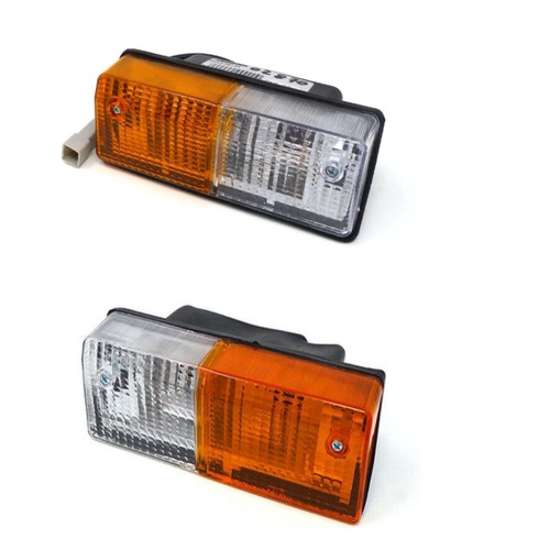 Couple phare pour - pour, tracteur