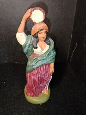 Santon, crèche DI LANDRO Gitane, bohèmienne 11,5 cm TBE