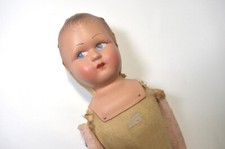 POUPEE ANCIENNE 33 cm CORPS en TISSU  pour COLLECTIONNEUR