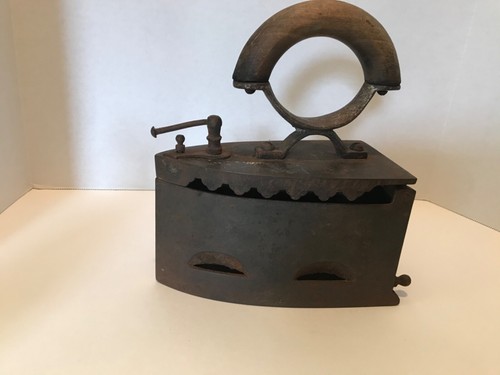 Vintage cast iron coal - vintage,