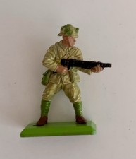 1/32 BRITAINS DEETAIL 1970-80  SOLDAT  JAPONAIS Position Attaque Mitraillette