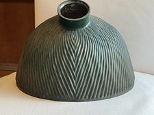 ⭐️ REX-RAY ANTIQUE MERCURY GLASS SHADE LAMP ANCIEN REFLECTEUR LAMPE INDUSTRIELLE