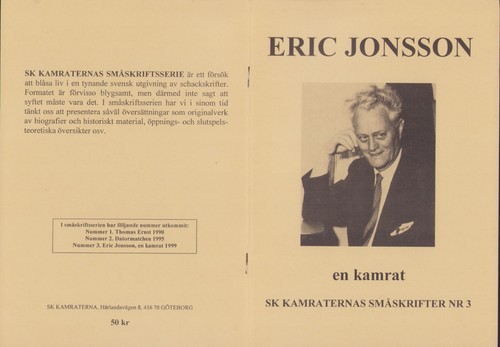 Swedish chess biography eric - biography,