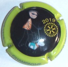 Capsule de Champagne : Promo !! Herbert Didier, ROTARY Club De ROANNE , 2019 !!!