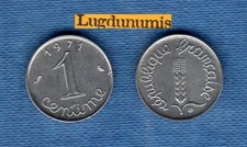 1 Centime épi 1971 SUP SPL provenant d un Rouleau