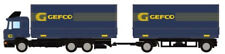Camion Remorque MAN F90, GEFCO, Bleu Marine - MINIS LC4635 - N 1/160