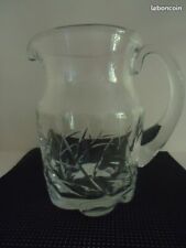 DAUM..POT A EAU ..PICHET.. CRISTAL. SERVICE BLANZEY DE DAUM année  60 VINTAGE