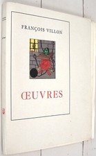 VILLON Oeuvres Jean DRATZ 1943