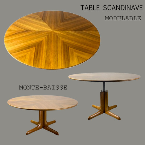 Table scandinave monte et - scandinave,